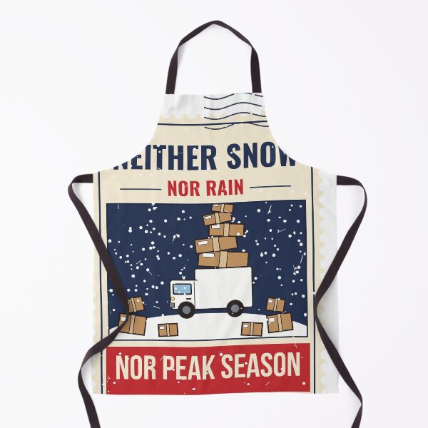 Item preview, Neither Snow Nor Rain Nor Peak Season designed and sold by Phaedra Jones.