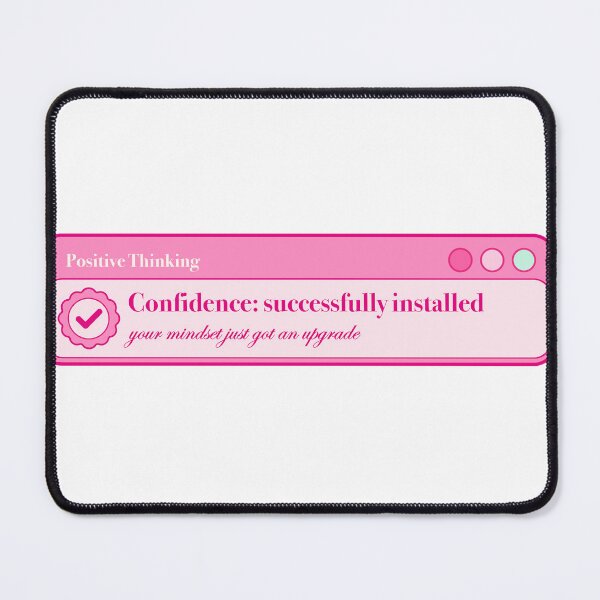Item preview, Confidence Successfully Installed Pink Y2K Popup designed and sold by cupids-eros.