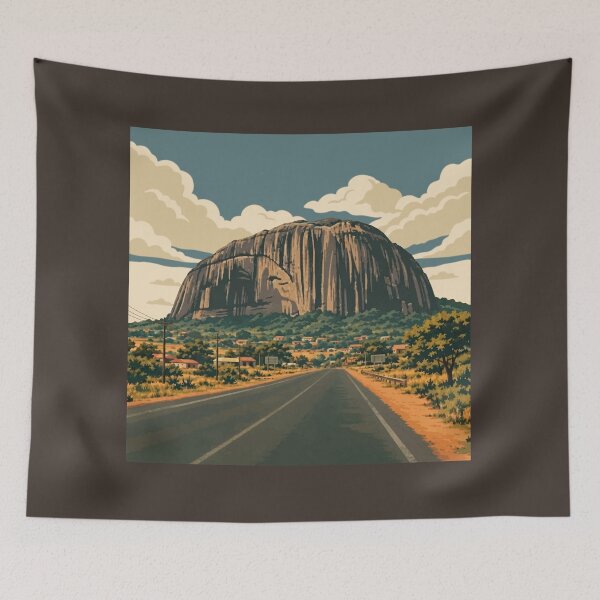 Item preview, Zuma Rock | Niger State, Nigeria designed and sold by MammothArt.