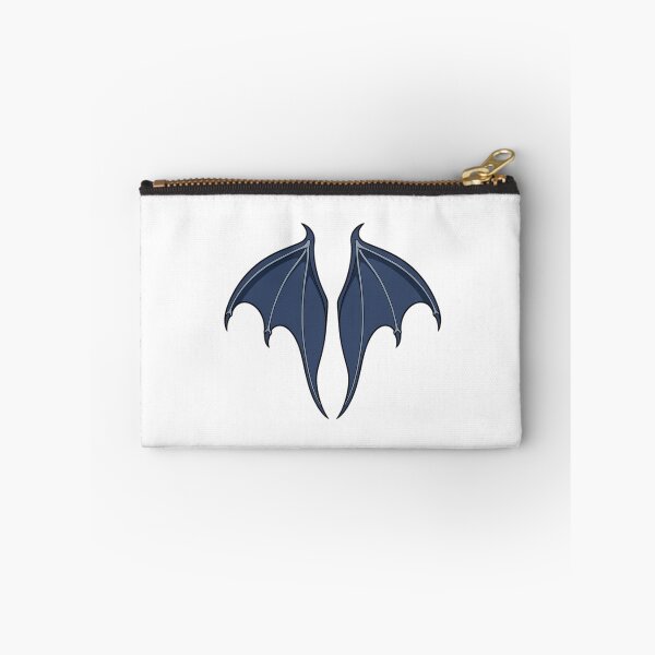 Item preview, Bat Wings Gothic Indigo Mirror Pair designed and sold by DariaDoodleArt.