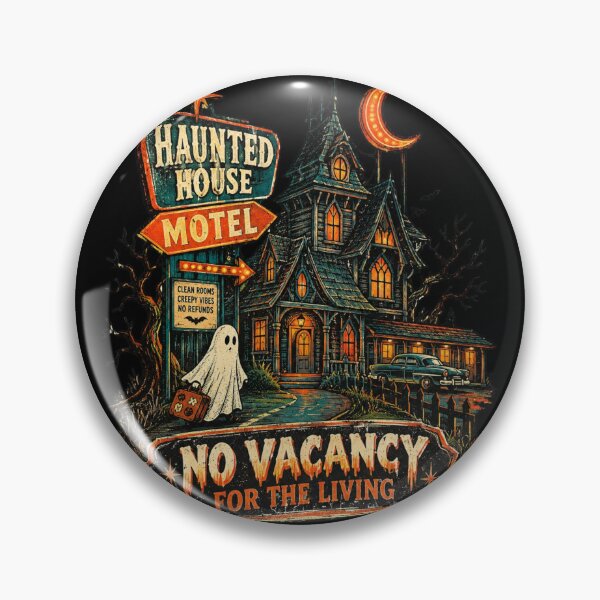 Item preview, Haunted house motel designed and sold by BiaSMartins.