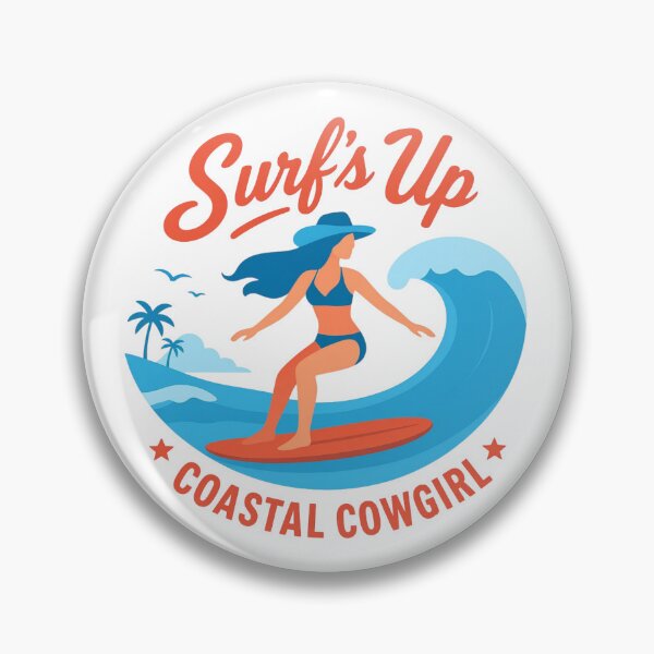 Item preview, Coastal Cowgirl Surfer Girl Tropical Summer designed and sold by Auchi_Verse.