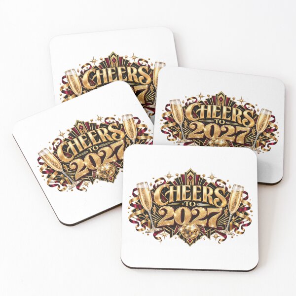 Item preview, Cheers to 2027 New Year Party Quote Celebration Design designed and sold by FuzionRaptor.