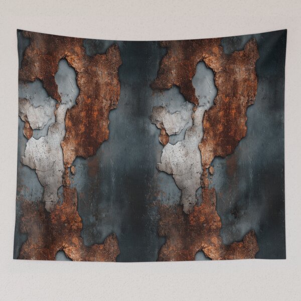 Item preview, Peeling White Paint Revealing Heavy Iron Rust designed and sold by Piotrek0001.