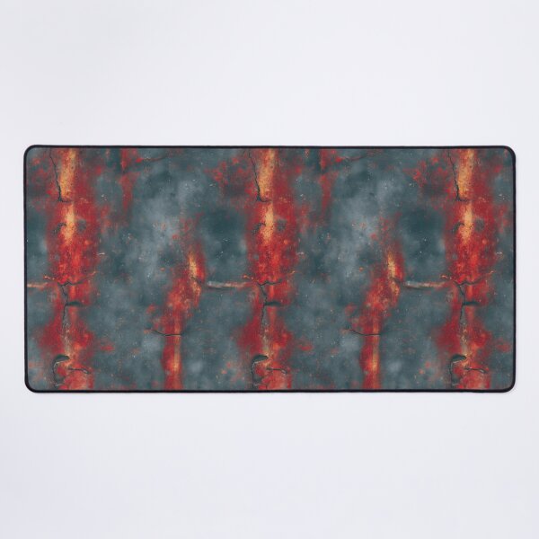 Item preview, Crimson Peeling Paint on Weathered Steel Art designed and sold by Piotrek0001.
