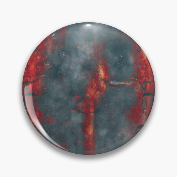 Item preview, Crimson Peeling Paint on Weathered Steel Art designed and sold by Piotrek0001.
