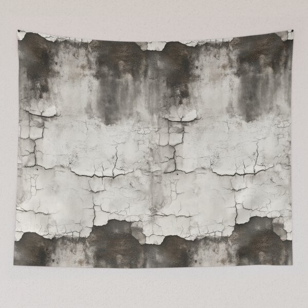 Item preview, Finely Cracked White Lime Plaster Texture designed and sold by Piotrek0001.
