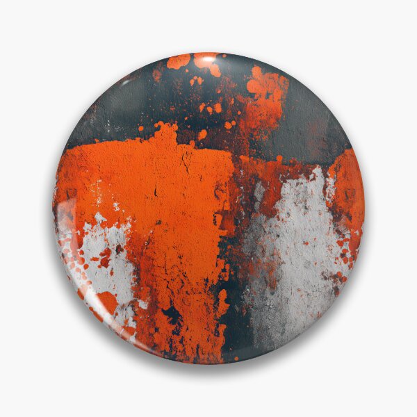 Item preview, Peeling Orange Paint on Dark Industrial Metal designed and sold by Piotrek0001.