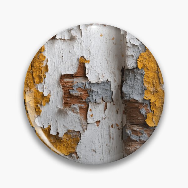 Item preview, Chipped Yellow Paint on Weathered Wood Planks designed and sold by Piotrek0001.