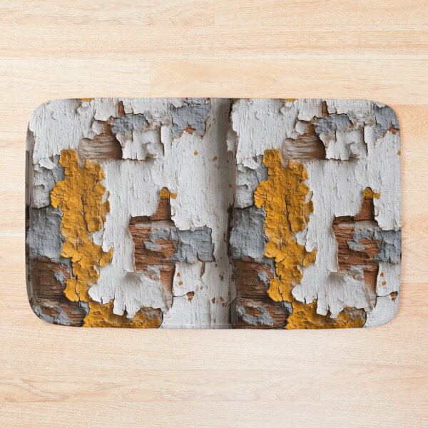 Item preview, Chipped Yellow Paint on Weathered Wood Planks designed and sold by Piotrek0001.