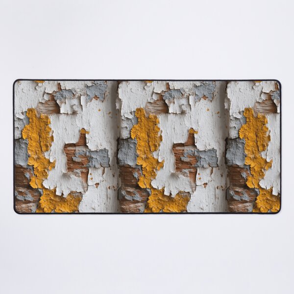 Item preview, Chipped Yellow Paint on Weathered Wood Planks designed and sold by Piotrek0001.