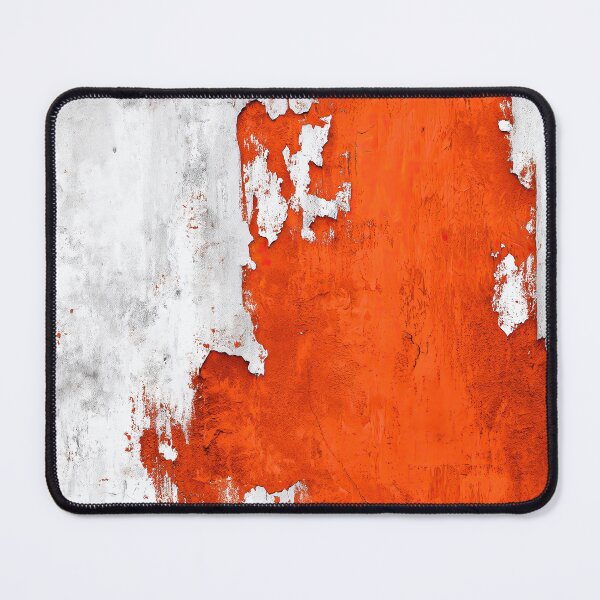 Item preview, Red and Orange Flaking Paint on White Siding designed and sold by Piotrek0001.