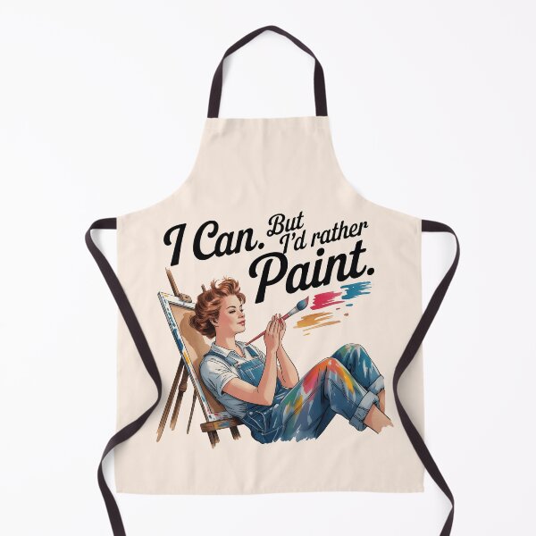 Item preview, I Can, But I’d Rather Paint – Funny Artist and Painting Humor Design designed and sold by Jollys-ArtShop.