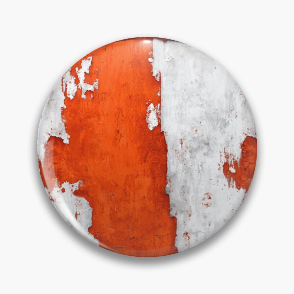 Item preview, Red and Orange Flaking Paint on White Siding designed and sold by Piotrek0001.