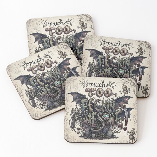 Item preview, Much Too feckin' awesome! designed and sold by Vintage Designs +.