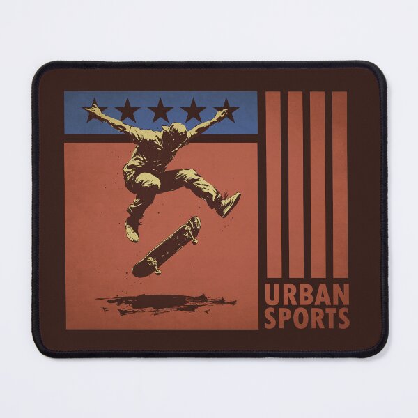 Item preview, Urban Sports Skateboarding Retro Pop Art Skater Graphic designed and sold by KiwiRider.