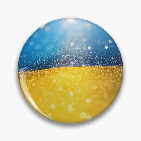 Item preview, Sparkling blue and gold glitter texture, reminiscent of Ukraine's flag colors, with soft bokeh effect designed and sold by homydesign.