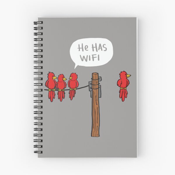 Item preview, He Has Wifi funny shirt designed and sold by Myfrog.