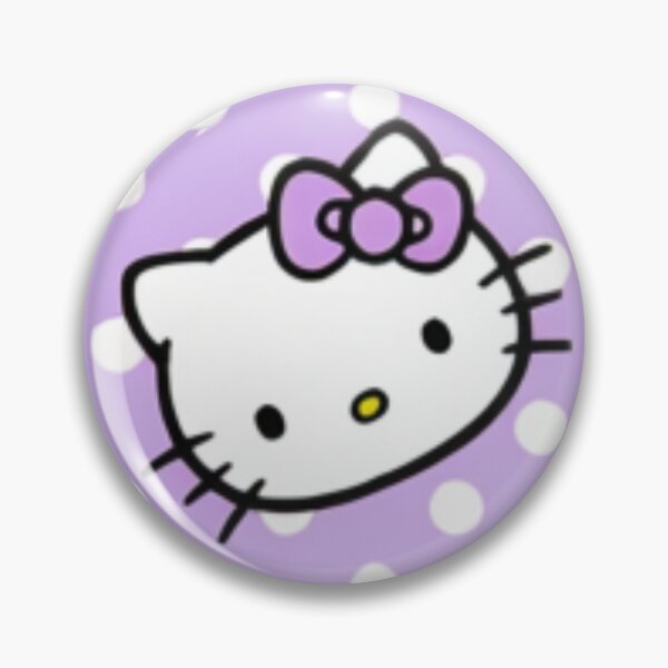 Item preview, Cute Lavender Purple Hello Kitty Polka Dot Pattern designed and sold by iloveyourcupid.