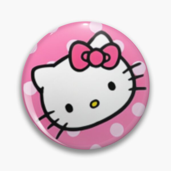 Item preview, Cute Raspberry and Blush Pink Hello Kitty Polka Dot Pattern designed and sold by iloveyourcupid.