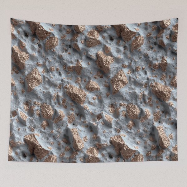 Item preview, Weathered Grey Concrete with Embedded Pebbles designed and sold by Piotrek0001.