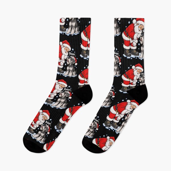 Item preview, Funny Standard Schnauzer Dog Santa Boop Merry Chirstmas Mom Dad designed and sold by rafaeltto.