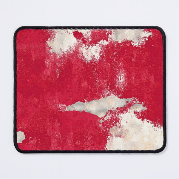 Item preview, Crimson Red Splatter on Peeling White Stucco designed and sold by Piotrek0001.