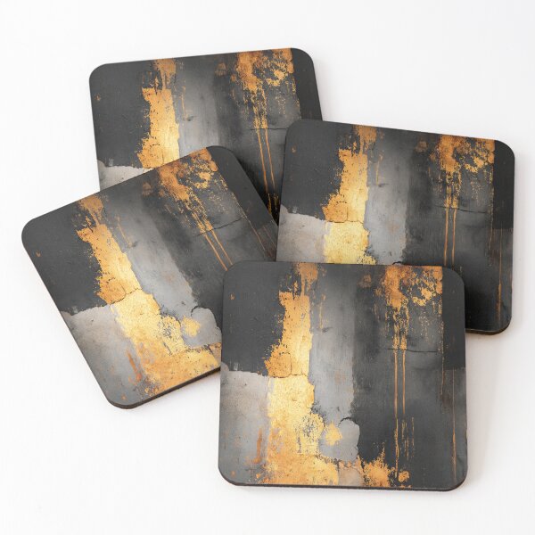 Item preview, Industrial Wall Corner with Golden Rust Wash designed and sold by Piotrek0001.