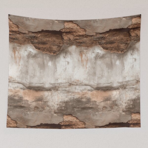 Item preview, Crumbling Terracotta Brick and Plaster Wall designed and sold by Piotrek0001.