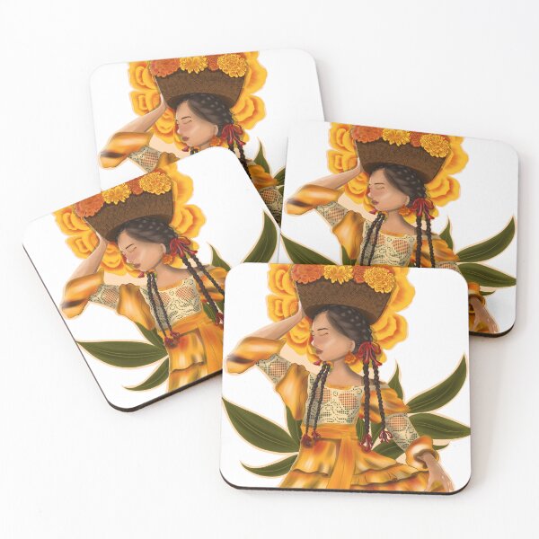 Item preview, Birthflower Marigold designed and sold by LeeproArt97.