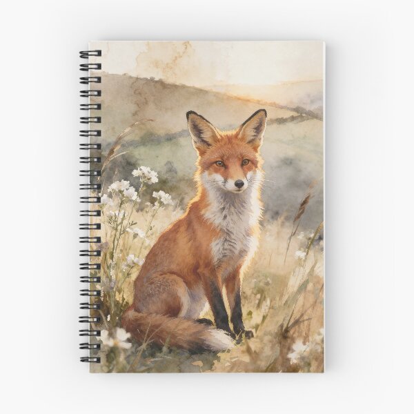 Item preview, Red Fox Watercolor Print designed and sold by LaylaEvans1.