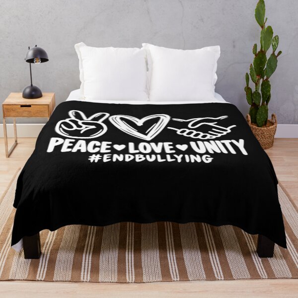 Item preview, Peace Love Unity Day Be Kind Anti Bullying Orange Unity Day T-Shirt designed and sold by Trendably.
