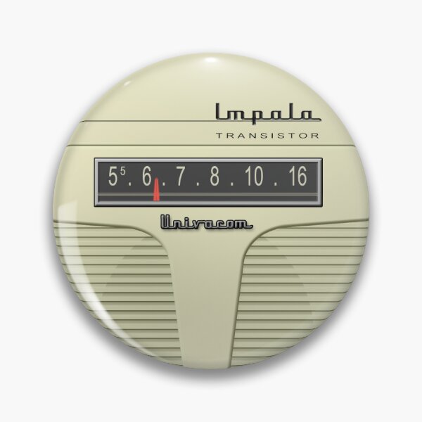 Item preview, Transistor Radio - Vintage Impala Aged White (Creme) designed and sold by ubiquitoid.