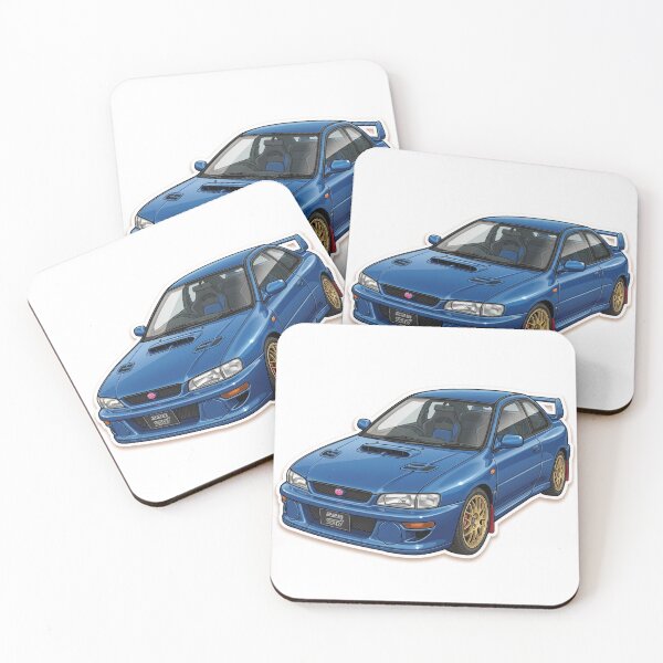 Item preview, 1998 World Rally Blue Subaru Impreza WRX STI 22B JDM Legend Sticker designed and sold by Fixnovaguide.