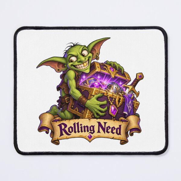Item preview, Rolling Need Goblin Hugging Epic Loot Chest designed and sold by bwanaboards.