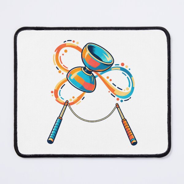 Item preview, Diabolo Flight Path Juggling Illustration designed and sold by Philippa Shop.