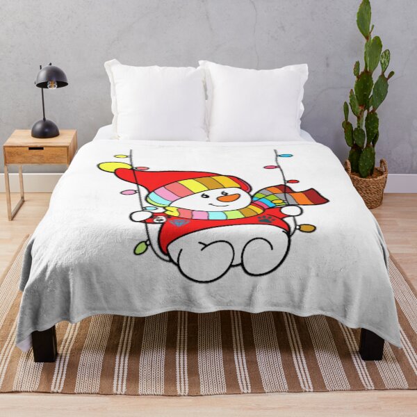 Item preview, bright snowman designed and sold by ConcreteSaint.