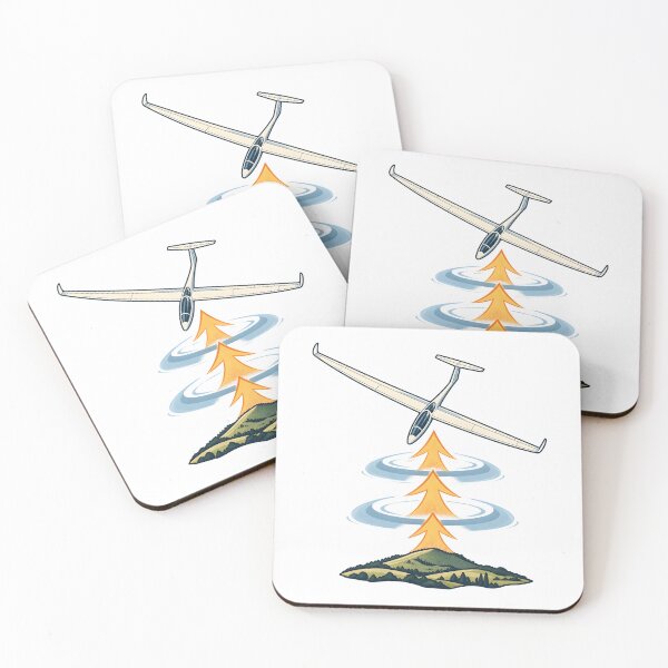 Item preview, Sailplane Thermal Lift Cross Section designed and sold by Philippa Shop.
