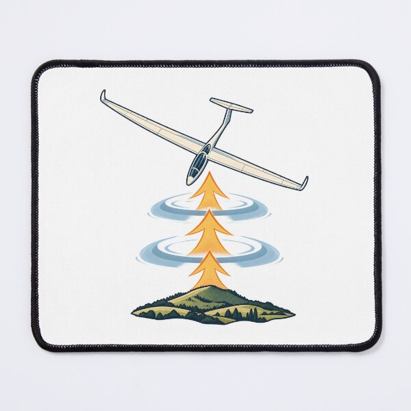 Item preview, Sailplane Thermal Lift Cross Section designed and sold by Philippa Shop.