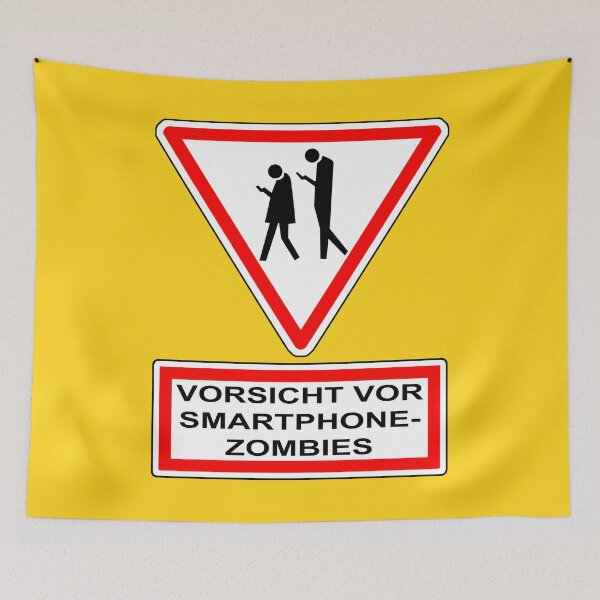 Item preview, BEWARE OF SMARTPHONE ZOMBIES designed and sold by ARTmanhART.