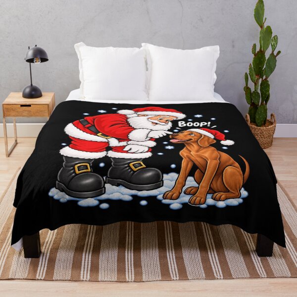 Item preview, Funny Vizsla Dog Santa Boop Merry Chirstmas Mom Dad designed and sold by rafaeltto.