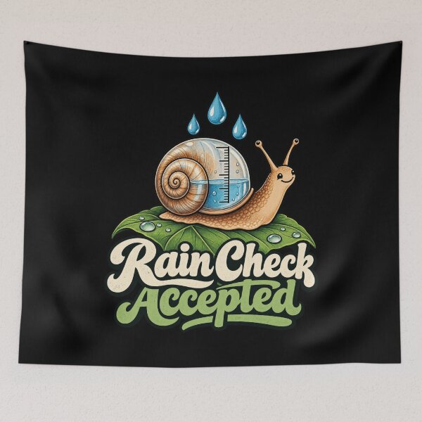 Item preview, Rain Check Accepted designed and sold by Good Mood Foundry.