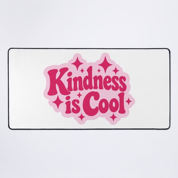 Item preview, Kindness Is Cool Pink Positive Quote Typography designed and sold by FemmePod.