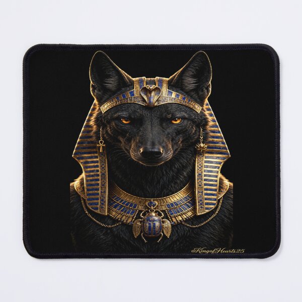 Item preview, ANUBIS RISING - Egyptian Jackal God Gold Streetwear designed and sold by KingofHearts25.
