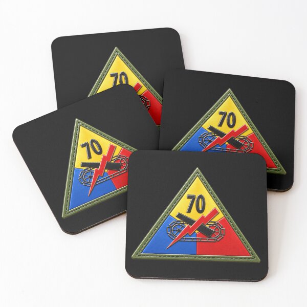 Item preview, Army - 70th Tank Battalion SSI - 3D - Enhanced designed and sold by Military Insignia Products.