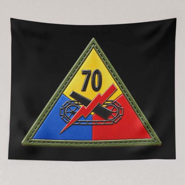 Item preview, Army - 70th Tank Battalion SSI - 3D - Enhanced designed and sold by Military Insignia Products.