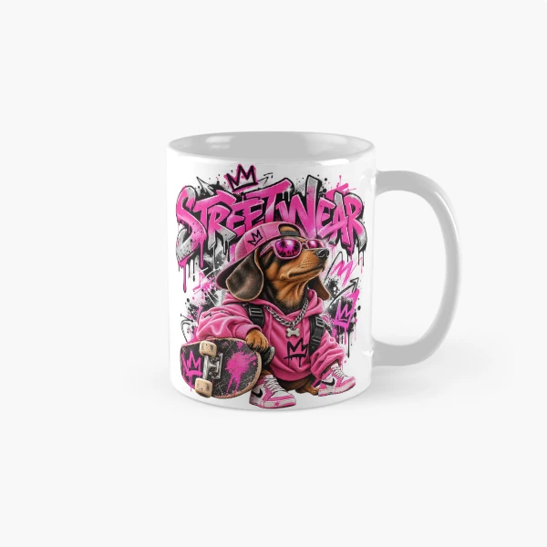 Dackeltasse für Fans mit Sinn für Farbe – eigenes Design