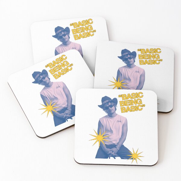 Item preview, Basic Being Basic Sticker/T-shirt/Magnet Print designed and sold by ashtenprints.