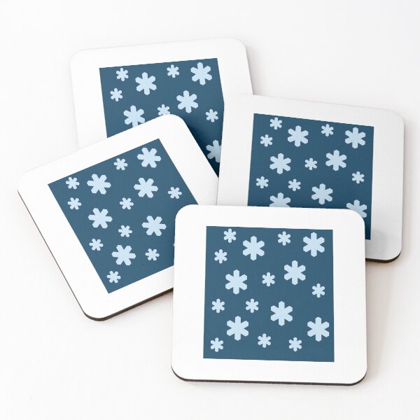 Item preview, Winter Colors snow flakes designed and sold by Inspirationmotivation.