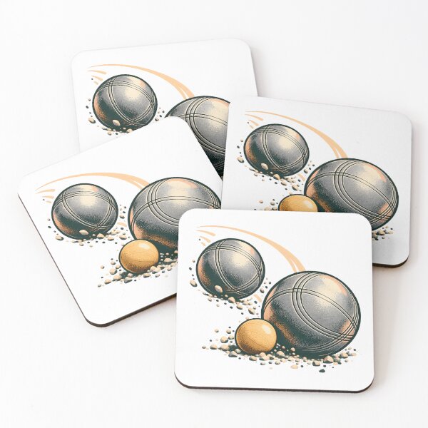 Item preview, Pétanque Boules Near the Jack designed and sold by Philippa Shop.